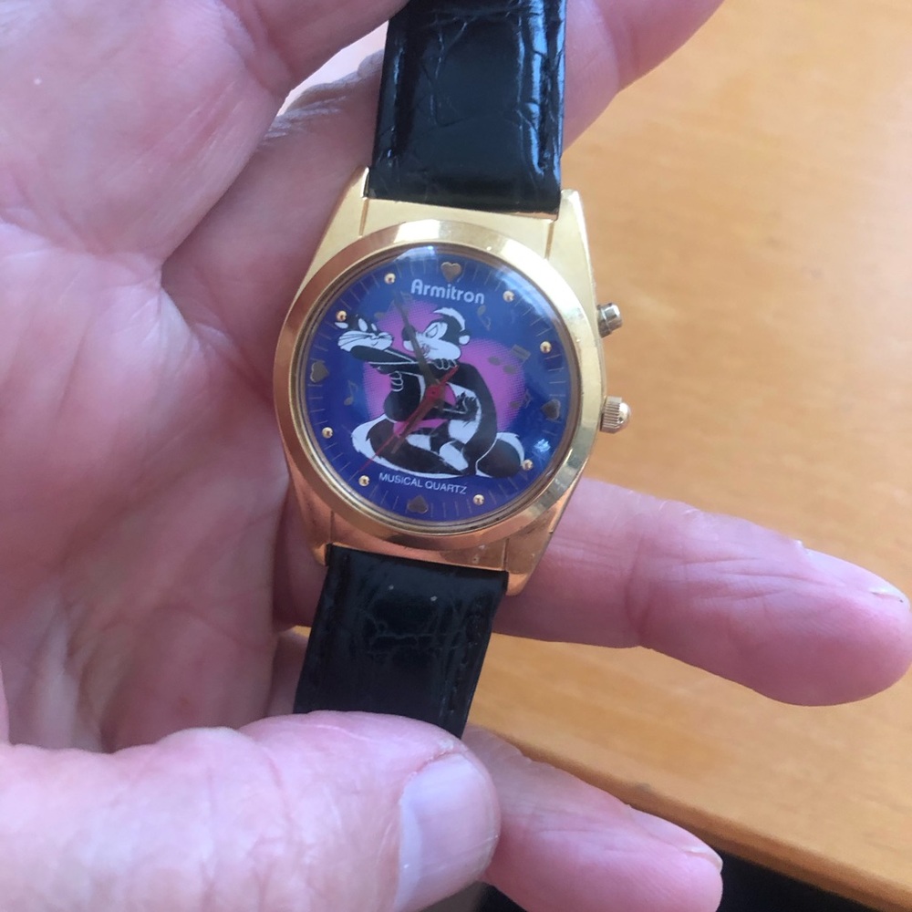 Armitron Gold and Black Wearable Watch